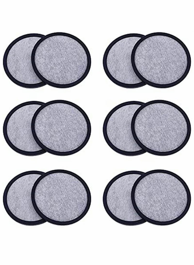 12-Pack Replacement Charcoal Water Filter Discs for Mr. Coffee Brewers Coffee Machines  - Image 1