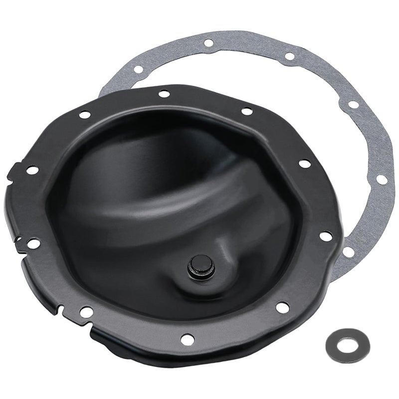 Rear Differential Cover with Gasket and Magnet Compatible for Chevy Silverado Tahoe Suburban Express Blazer S10 GMC Savana Sierra Yukon Sonoma Jimmy Cadillac Escalade Repalces 697706 15290822