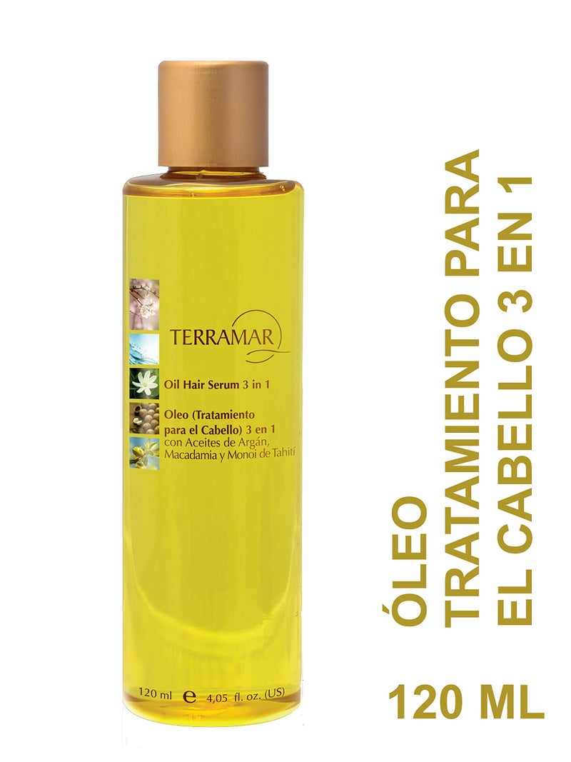 Terramar Oleo , Argan Oil , Macadamia and Monoi of TahitÃ­, TERRAMAR, 4.05 Oz - Image 1