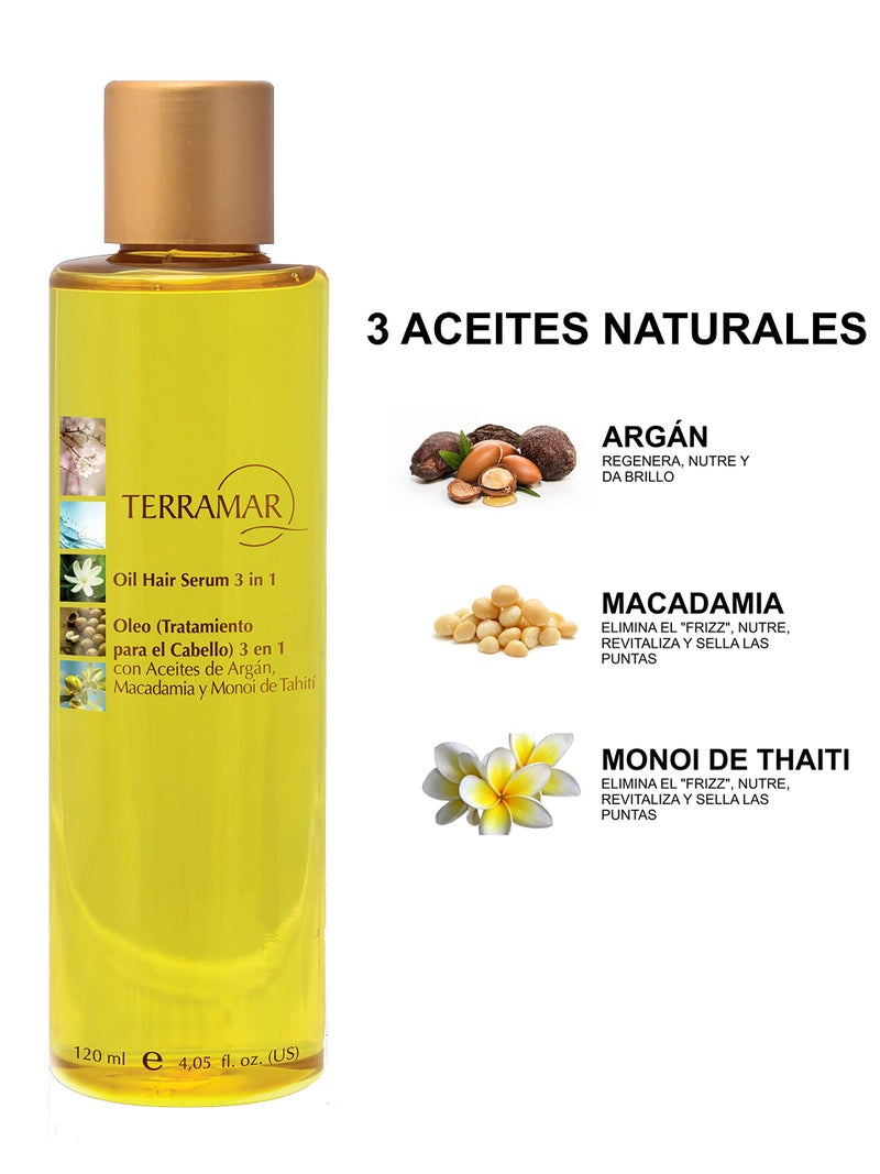 Terramar Oleo , Argan Oil , Macadamia and Monoi of TahitÃ­, TERRAMAR, 4.05 Oz - Image 2