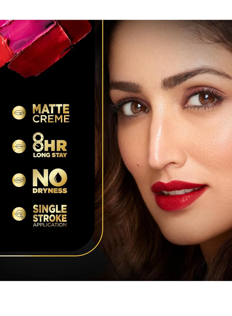 FACES CANADA Comfy Matte Creme Lipstick Let's Get Latte 12 4.2g - Image 4