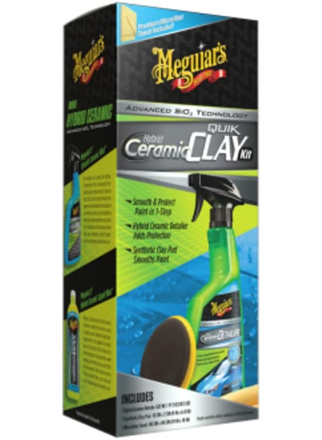 Meguiar's Hybrid Ceramic Quik Clay Kit