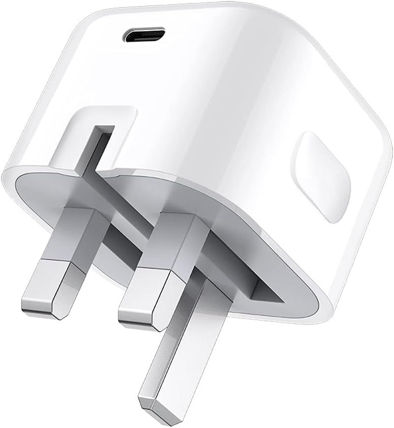 فين ديونز شاحن SPEEDY® لأجهزة Oppo Find X5 / Oppo Find X5 Pro / Oppo Find X5 Lite، منفذ USB-C قابل للطي للشحن السريع بقدرة 20 واط من النوع C، محول سفر حائطي للشحن السريع PD مع كابل شحن USB-C إلى USB-C بطول 1 متر وقدرة 60 واط - Image 3