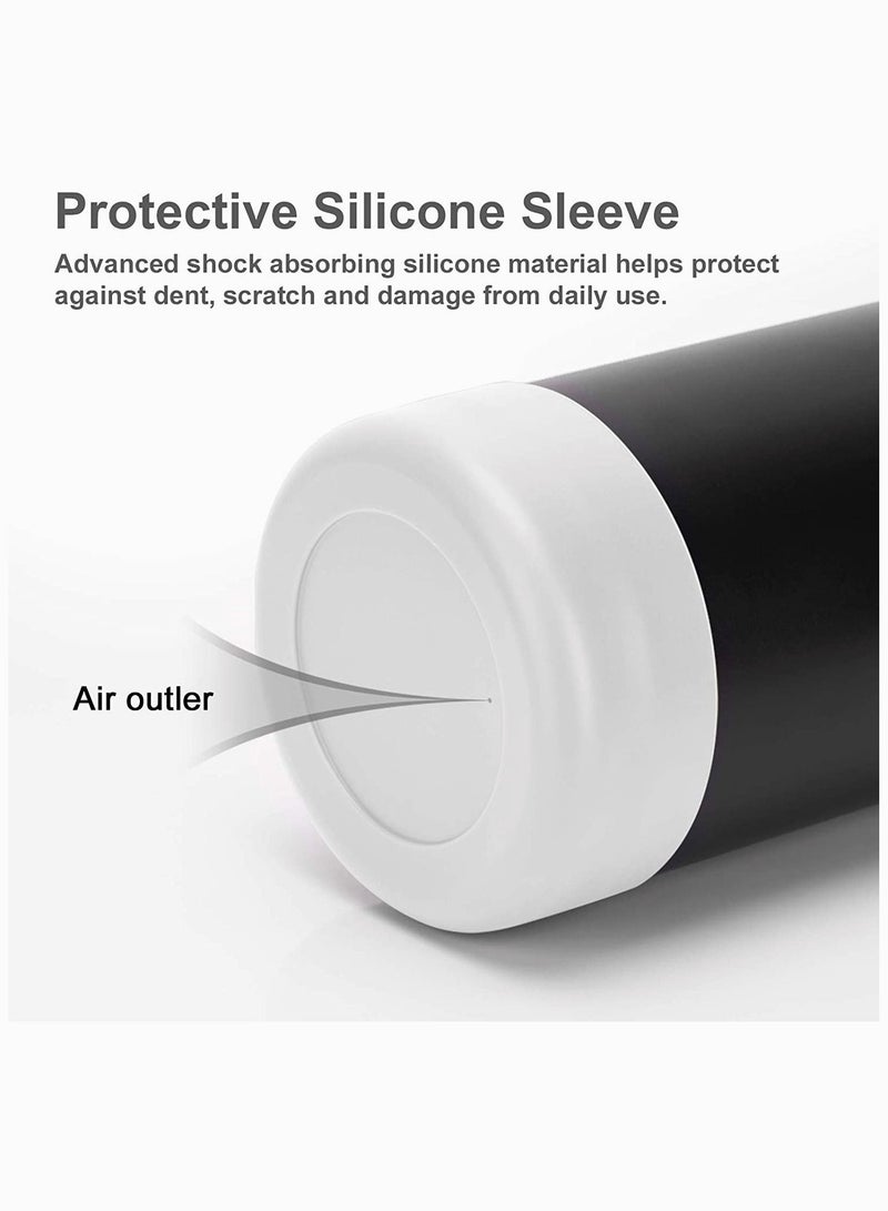 Y&D Hydro Flask Boot, Sport Water Bottles Anti-Slip Bottom Sleeve Cover, Compatible With And More Bottles, White Color  - Image 4