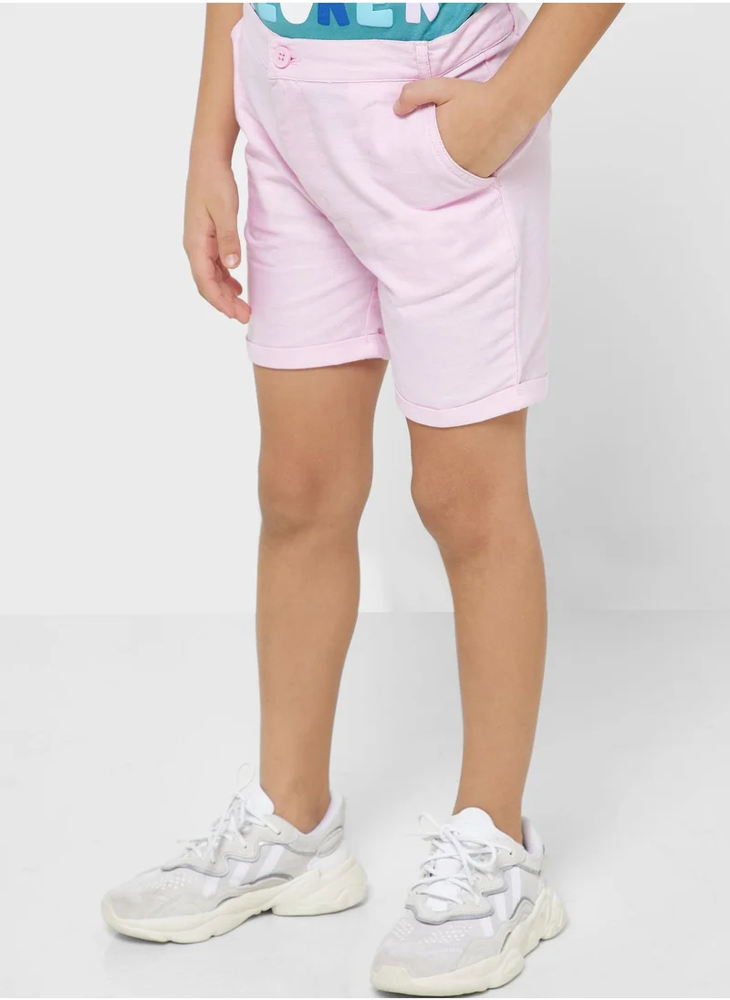 Pinata Boys Solid Chino Shorts