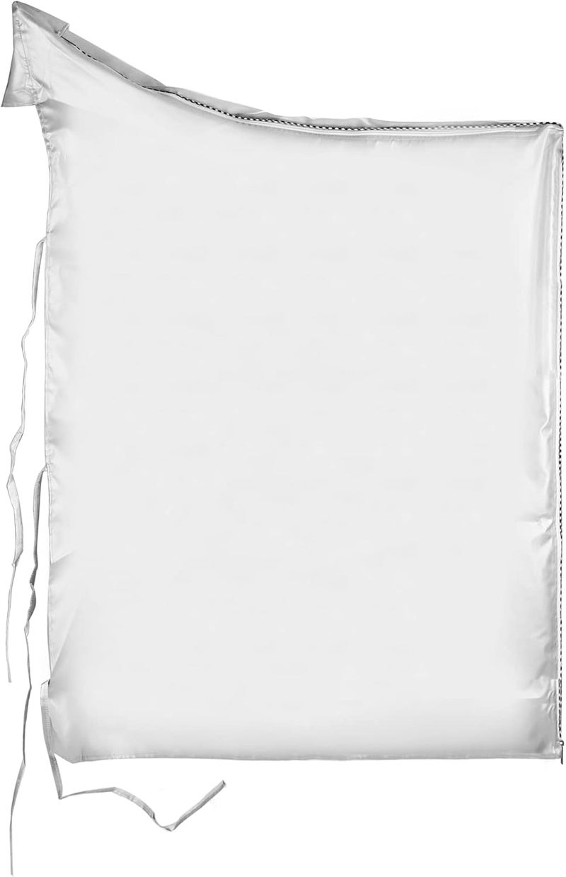QWORK Washer and Dryer Covers, Heavy Duty Waterproof Washing Machine Cover for Most Top Load or Front Load Machine, Dustproof, All Weather Protection, 29" W x 28" D x 43" H - Image 3