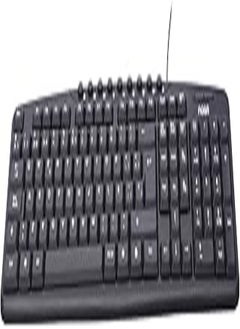 Generic NOGA 78005 USB Multimedia Keyboard With Ergonomic Design And Quality Membrance Key Switch For Computer - Black