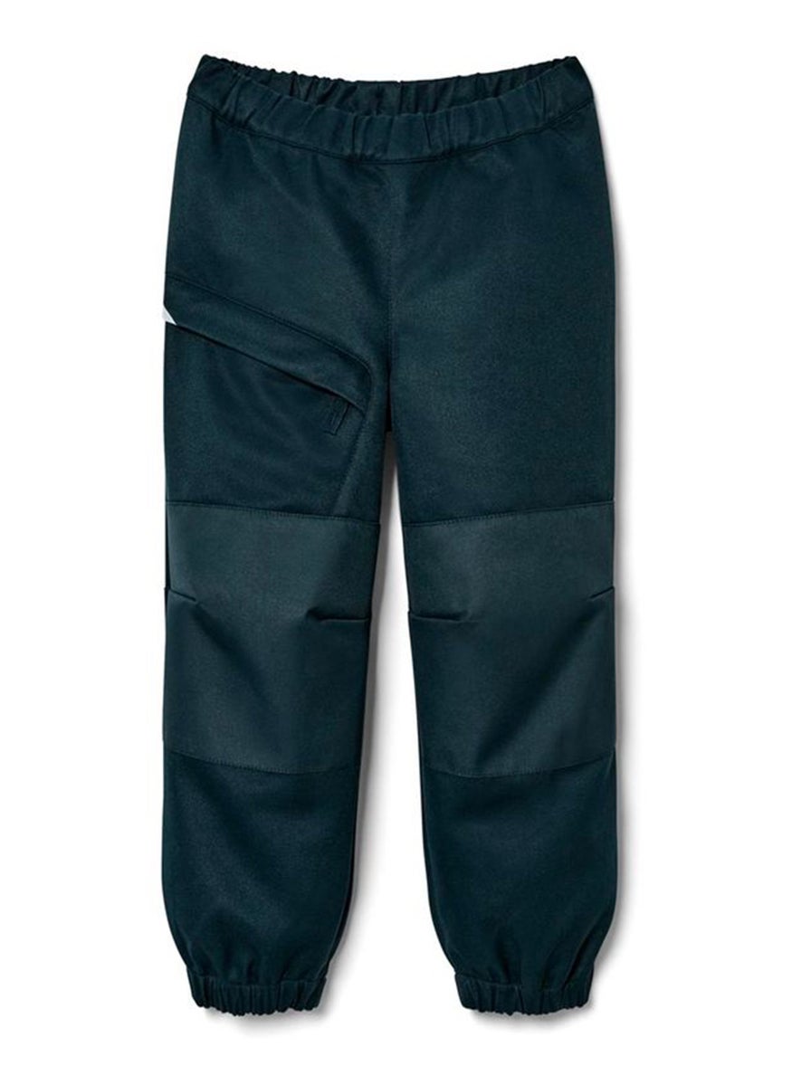Tchibo - Toddlers Boys Solid Jogger Pants, Navy Blue - Image 1