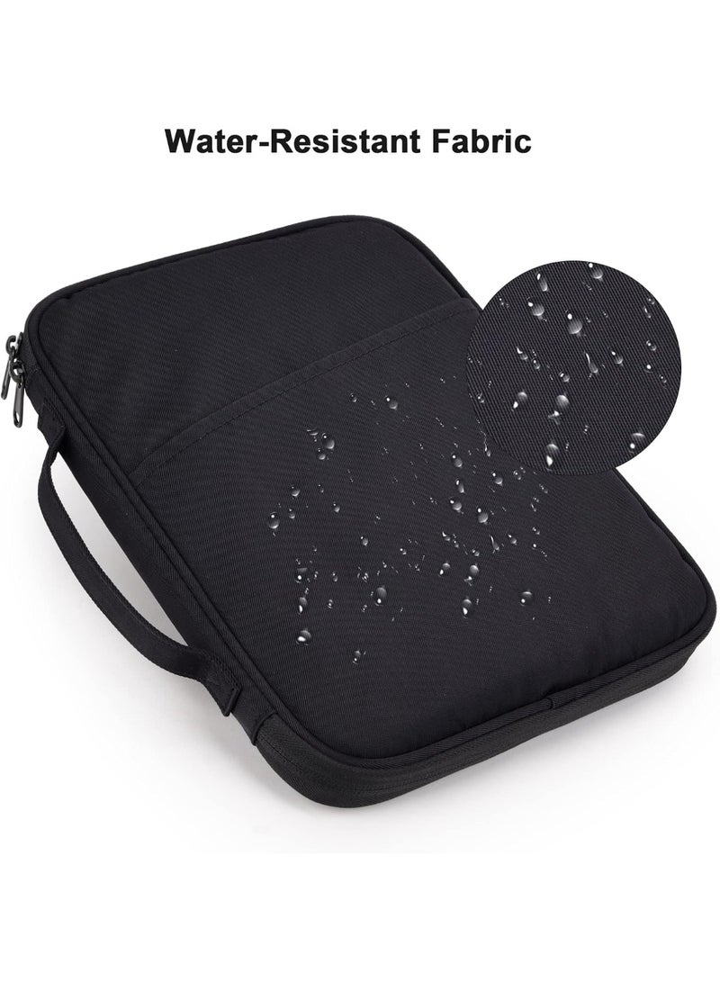 TWEGGON Laptop Sleeve Case 13" Shockproof Handle Bag Cover with Accessory Storage Pockets Compatible with MacBook Surface Lenovo Dell HP - Image 5