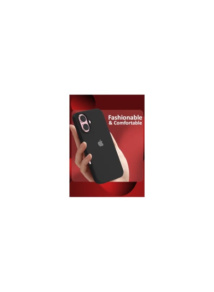 CATANES (for iPhone 16) Case, Slim Silicone Case, Full Covered Anti Scratch Shockproof Protective Cover - Image 1