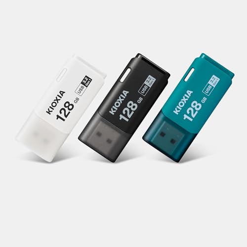 KIOXIA TransMemory U301 128GB USB 3.2 Gen 1 Flash Drive - High-Speed, Compact, Portable Storage Solution with 5-Year Warranty (White) - Image 5