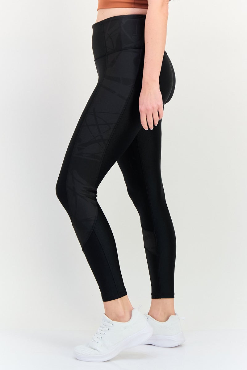 Reebok Women Sportswear Fit Training Tights, Black - Image 2
