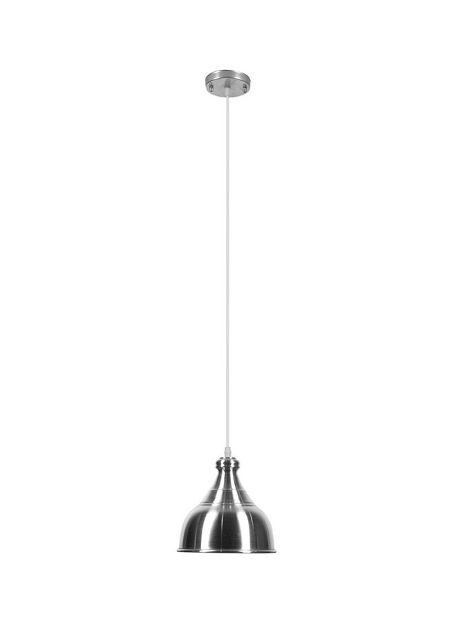 El Rawda Lighting Salina Ceiling Lamp | modern decorative LED E27 pendant light ceiling lamp hanging | suitable for any room | Color: Chrome | Size: 70x22 cm - Image 1