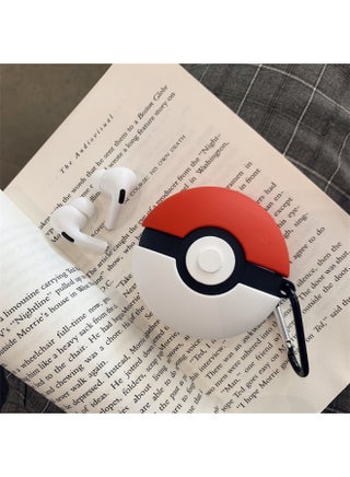 Silicone AirPods Case 4th Generation For Apple Bluetooth Wireless Earphones Protective Cover Comic Ball Design For Earbuds-Color:Ball Headphone Cover + Hook-Applicable Models:Airpods Pro/pro2 - pzsku/Z6FA3D80314426DCC2AF9Z/45/1745312173/db715ca7-d365-4e07-916f-82ff7a96424c