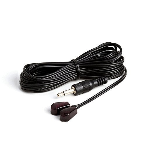 Cmple - Dual IR Emitter Extender Mini Stick-On Infrared Emitters Blink Eye, Remote Control Extension Cable 3.5mm 10 Feet - Image 2