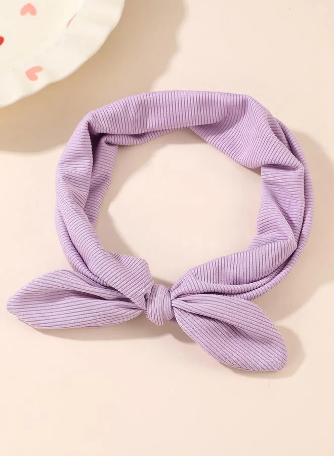 Take Two Purple Rabbit Ear Headband