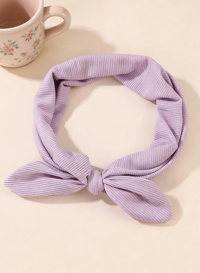 Take Two Purple Rabbit Ear Headband