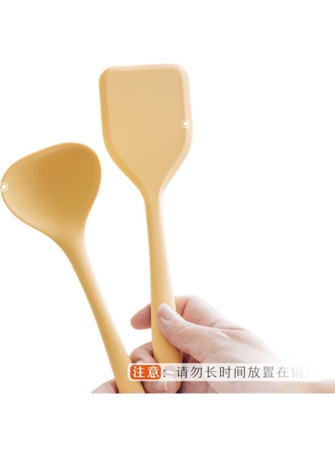 SHUEHO Silicone Spatula Set, Small Cooking Spatula, Soup Ladle, Kitchen Utensils Set, Baby Food Preparation Tools, Complete Set - Image 3
