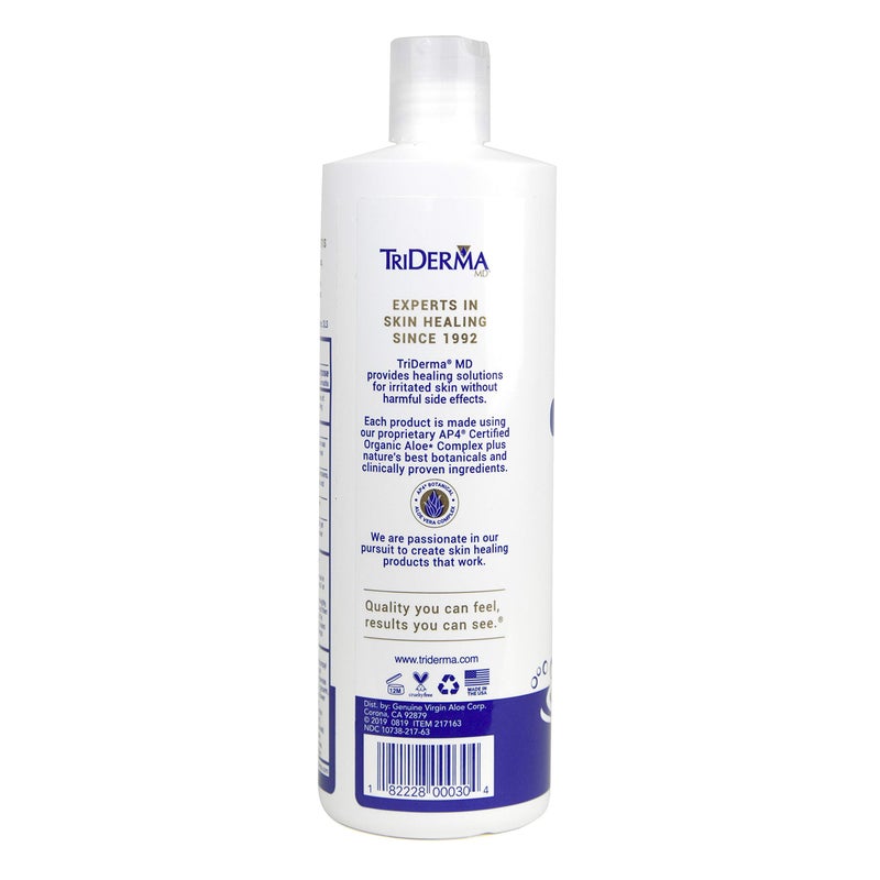 تراي ديرما Psoriasis Control Body Wash - Gentle 2% Salicylic Acid Cleanser, AP4 Aloe Vera Gel - Psoriasis Treatment Soothes Itching, Redness, Flaking - No Cortisone or Coal Tar - 16 oz - Image 3