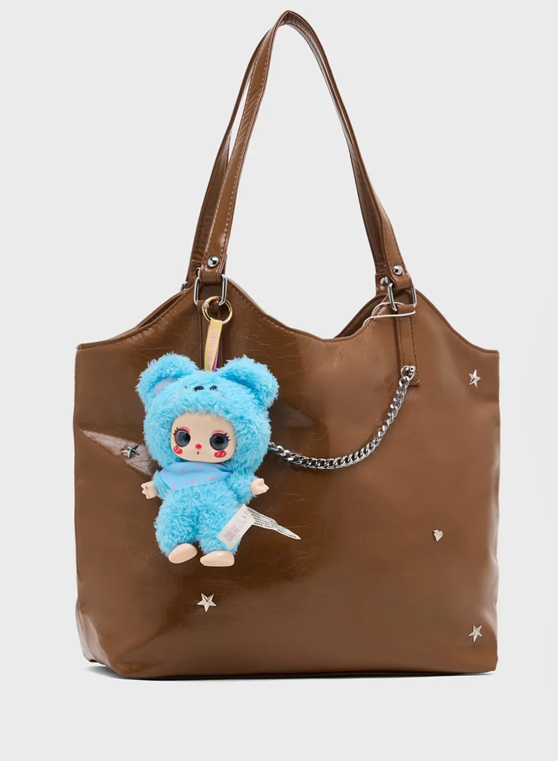 Ginger Ginger Cute Monster Key Chain Luvbubu Bag Charm