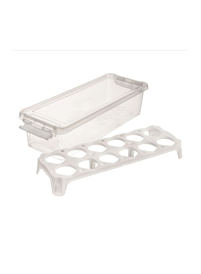 Hobby Life صندوق تخزين 12 بيضة، سعة الثلاجة 12 بيضة - Image 5