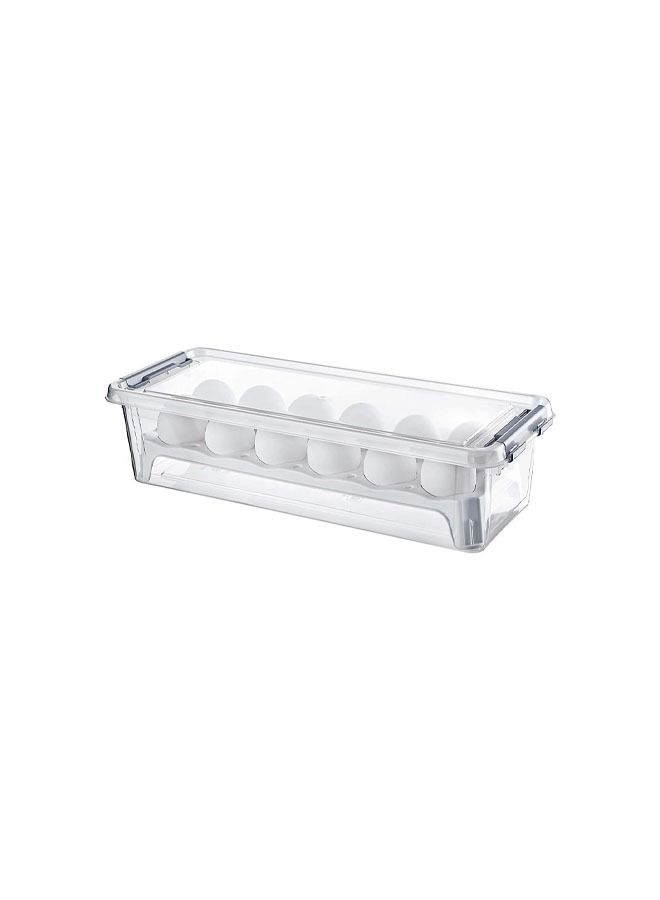 Hobby Life صندوق تخزين 12 بيضة، سعة الثلاجة 12 بيضة - Image 1