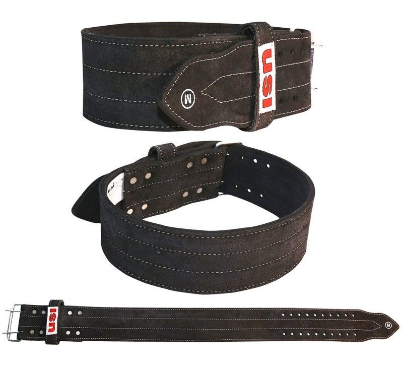 USI UNIVERSAL Weight Lifting Belt, 790PL 6mm Thick, 4" Wide Power Lifting Belt for Men & Women Competition Workout Training Weight Back Support Belt, Leather Weight Gym Belt (Extra Large) - Image 5