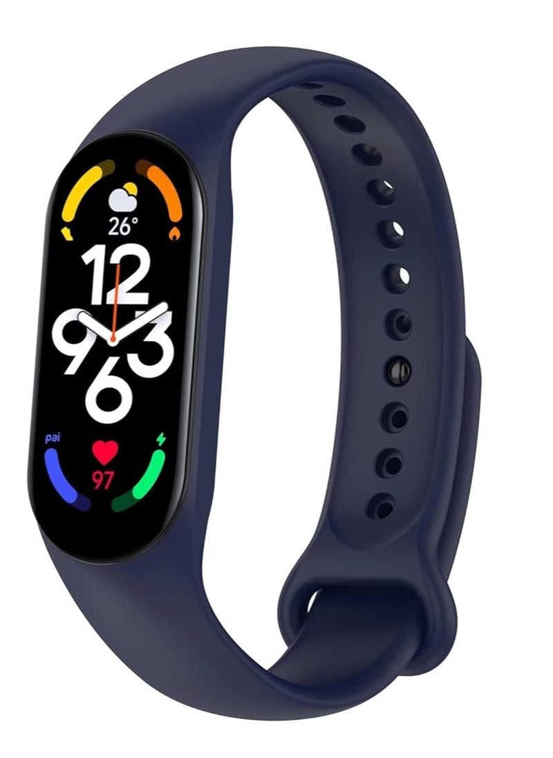 Generic Xiaomi Strap for Mi Smart Band 3/4 - Blue  - Image 3
