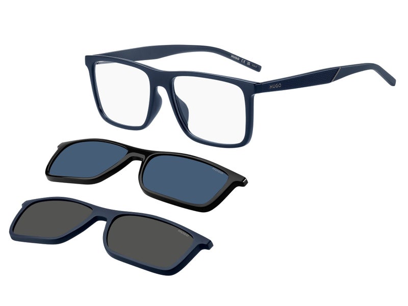 HUGO Men Square Frames  56 HG 1331/G/CS2 - Clip on - Image 2