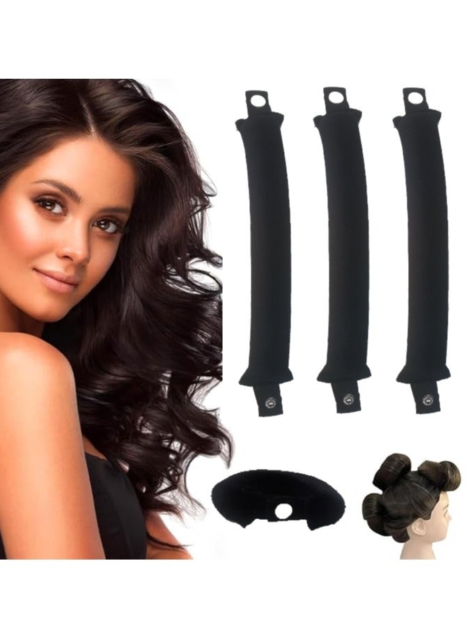 3pcs Heatless Hair Curler , Heatless Hair Curlers to Sleep in, No Heat Curls to Sleep for Curl - Image 1