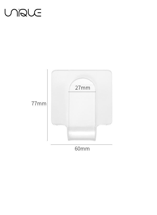 Unique Handheld Makeup Mixing Palette, 2 Pcs Transparent Hand Tray for Mixing Foundation Acrylic Blending Plate For Makeup Lovers and Professionals - Image 2