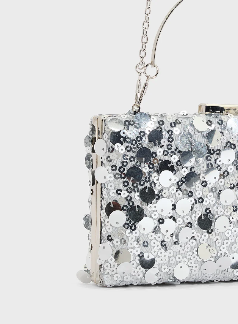 Ella Limited Edition Sequined Clutch Bag