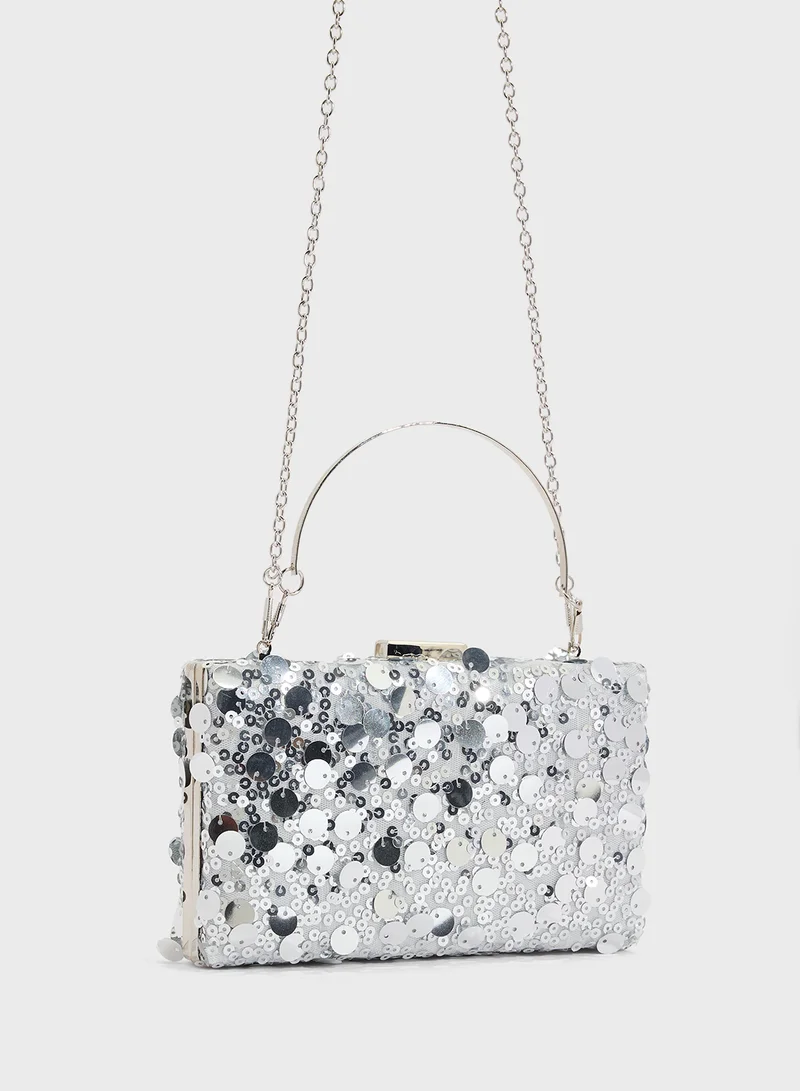 Ella Limited Edition Sequined Clutch Bag