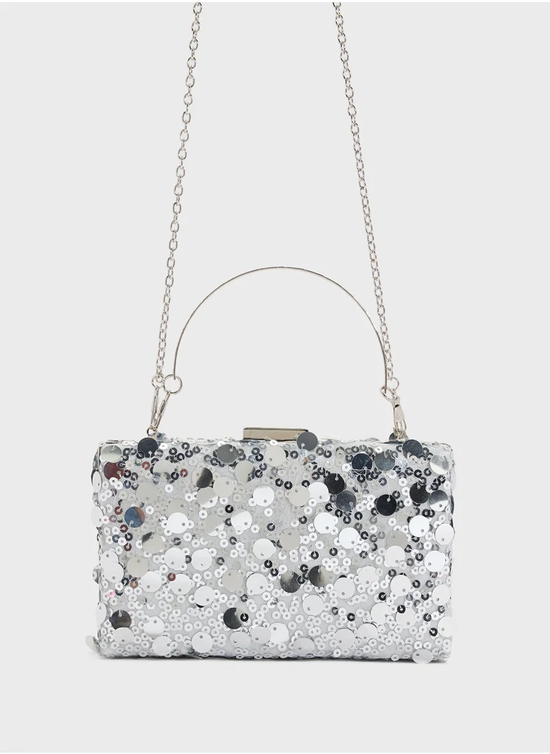 Ella Limited Edition Sequined Clutch Bag