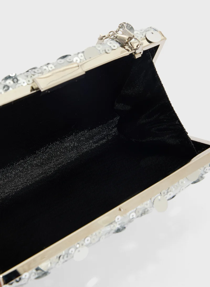 Ella Limited Edition Sequined Clutch Bag