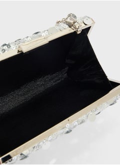 Ella Limited Edition Sequined Clutch Bag  - Image 5
