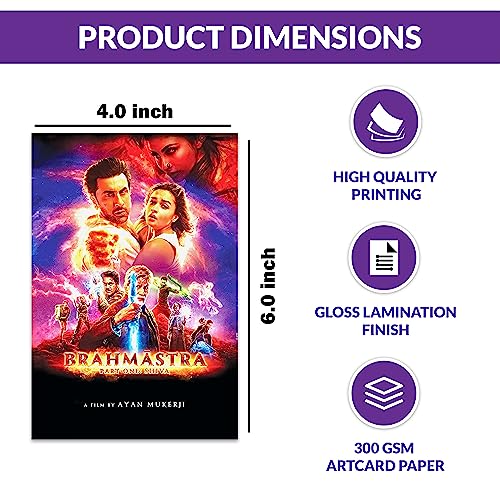 Twinster Aesthetic Bollywood Movie Stickers Collage Kit, Set of 63 Poster for Room Decoration, Home Décor Items Self-Adhesive Wall Stickers Size:4.0X6.0 Inches - Image 5