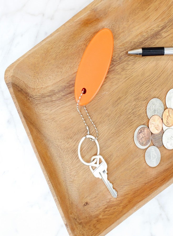 Cornucopia Brands Orange Foam Floating Key Chain Key Floats (2 pack); Great Keychain for Boating,Fishing, Sailing and Outdoor Sports - Image 2