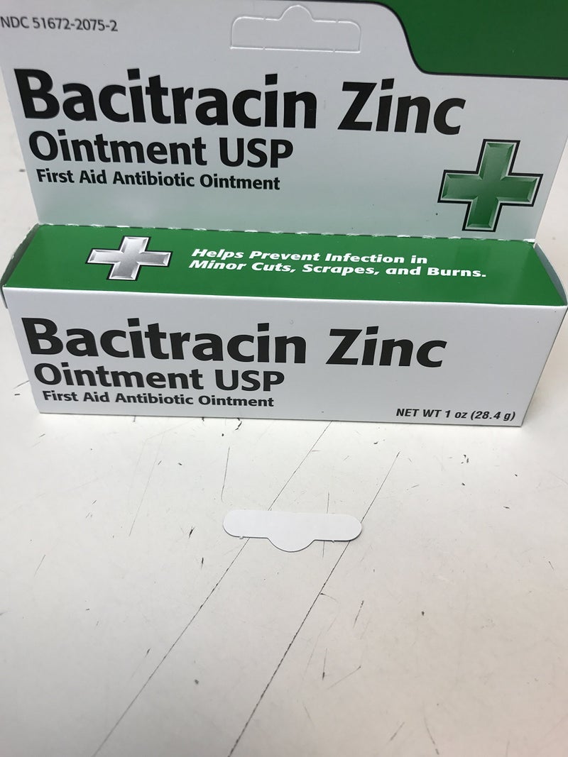 Taro Bacitracin Zinc Ointment 1oz Pack of 2 White Ointment Antiseptic Ointments - Image 1
