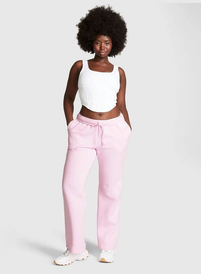 PINK Ivy Fleece Flare Sweatpants
