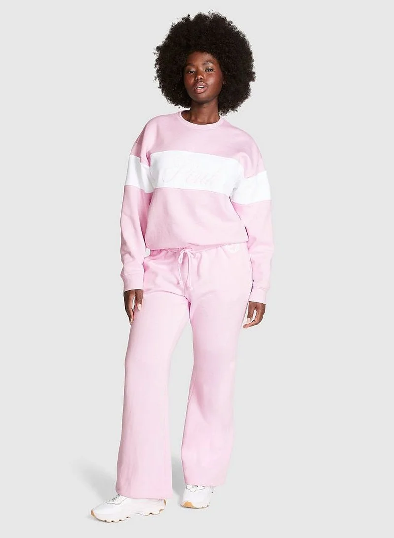 PINK Ivy Fleece Flare Sweatpants