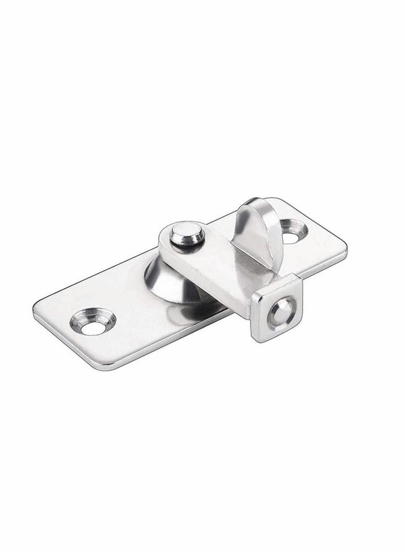 Y&D 90 Degree Heavy Duty Stainless Steel Bar Gate Latches Safety Door Lock Lever Bolts for Doors Security Clasp Hasp Latch, Extra Thick Bolt  - Image 2