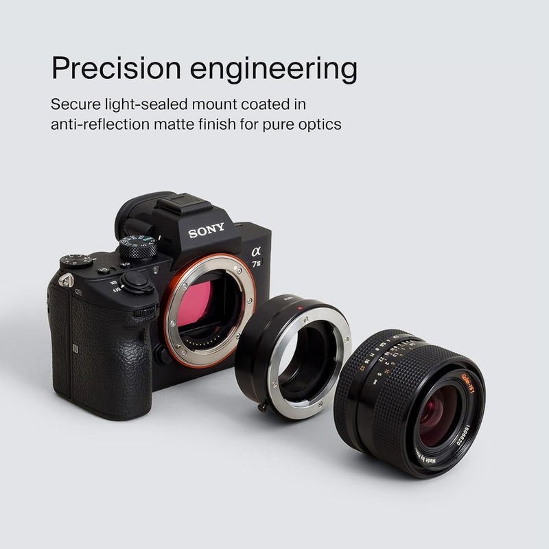 Urth Lens Mount Adapter: Compatible with Rollei SL35 (QBM) Lens to Sony E Camera Body - Image 4