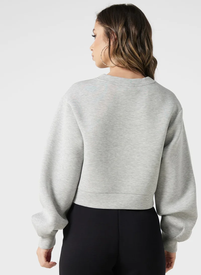 GUESS Logo Knitted Sweatshirt