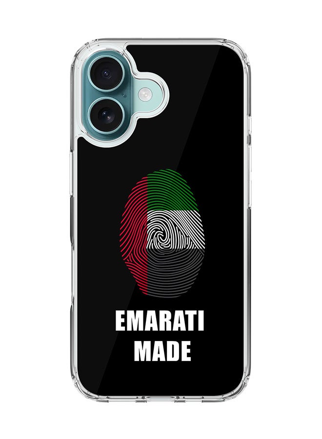 Stylizedd For iPhone 16 Case [Compatible with MagSafe] Slim Magnetic cover Clear Phone Case - Emarati Made - Image 1