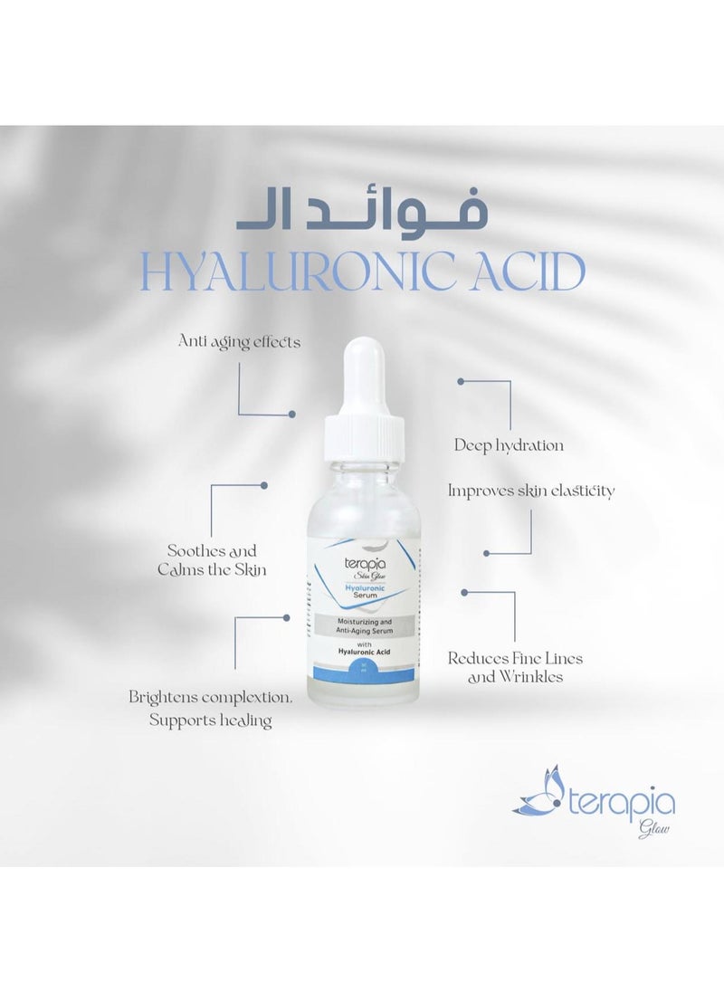 Terapia Glow - Hyaluronic Serum Moisturizing and Anti-Aging 30 ml - Image 1