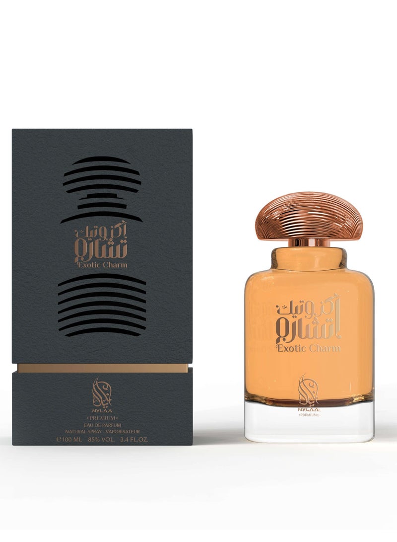 NYLAA Exotic Charm Eau De Parfum For Unisex - 100 ML - Image 1
