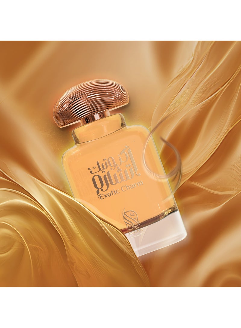 NYLAA Exotic Charm Eau De Parfum For Unisex - 100 ML - Image 3