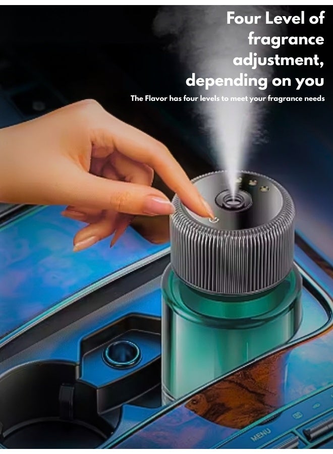 Luxury Smart Diffuser (160ml) pre-filled with pure essential oils. USB rechargeable with starry sky projection—elevate your car, home, or office ambiance - Image 3