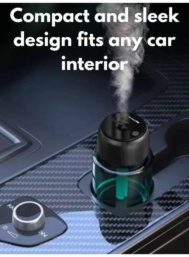 Luxury Smart Diffuser (160ml) pre-filled with pure essential oils. USB rechargeable with starry sky projection—elevate your car, home, or office ambiance - Image 2